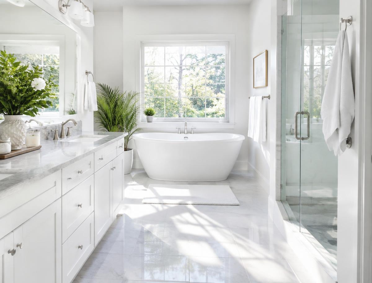 Sparkling bathroom